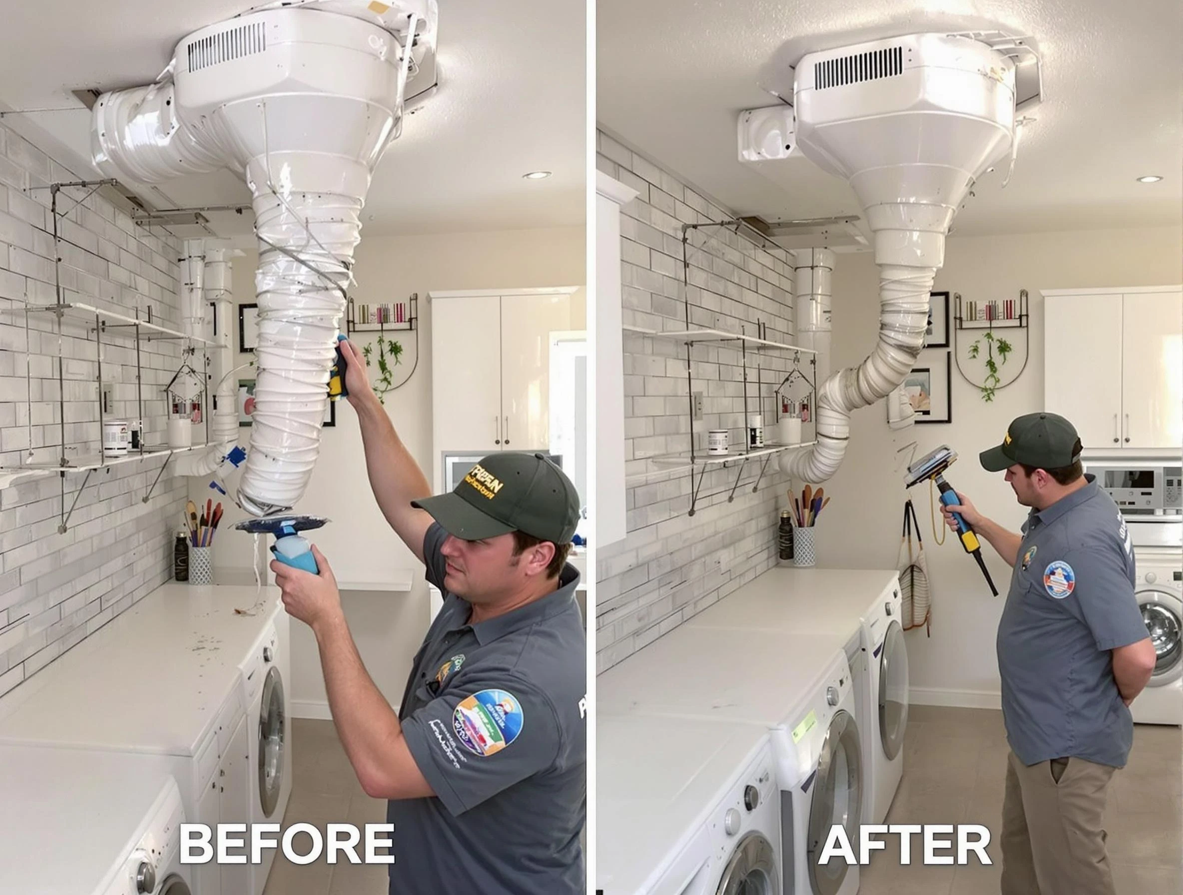 Professional dryer exhaust vent cleaning by Bon Air Dryer Vent Cleaning in Bon Air